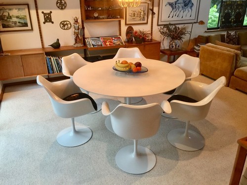 Knoll tulip dining set - ~knoll,, set,